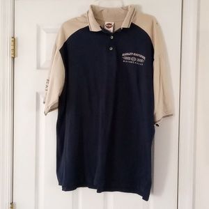 Harley Davidson Navy Polo Shirt